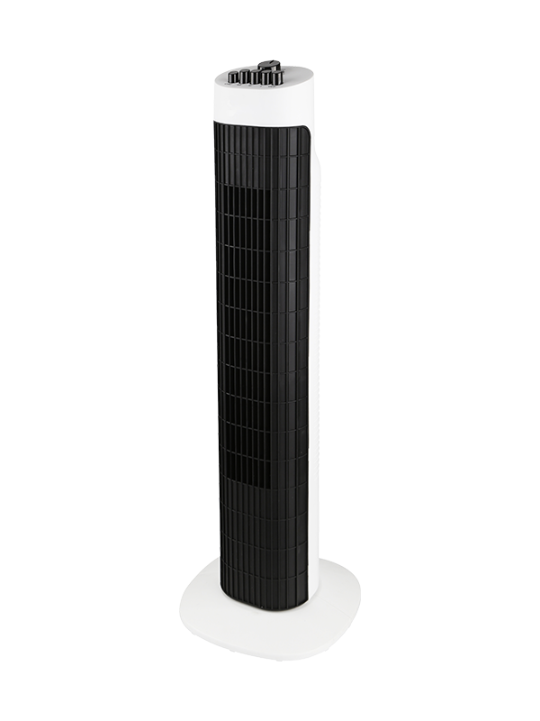 TF803T 45 W három sebességű LED kijelzős toronyventilátor, levehető talppal