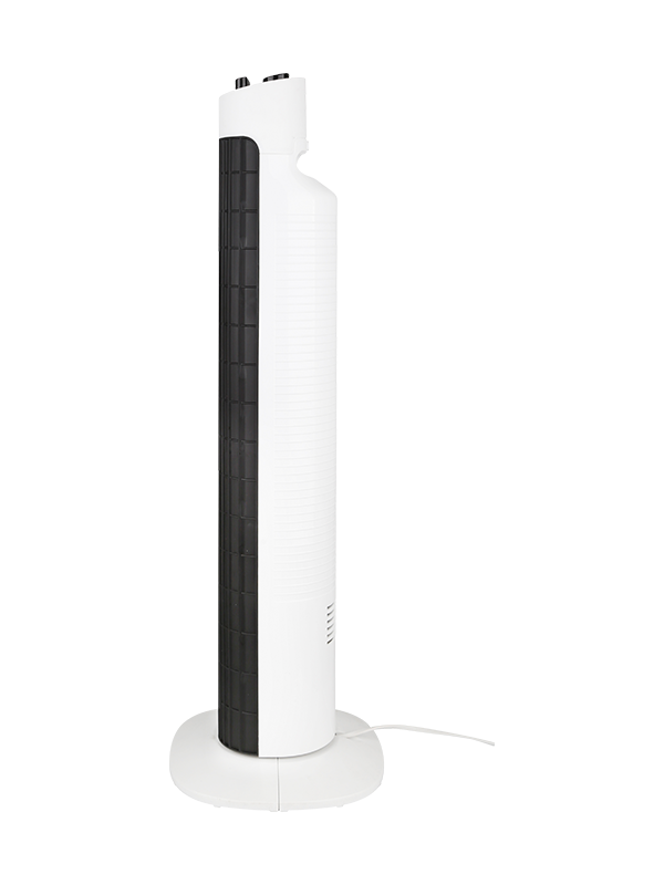 TF803T 45 W három sebességű LED kijelzős toronyventilátor, levehető talppal