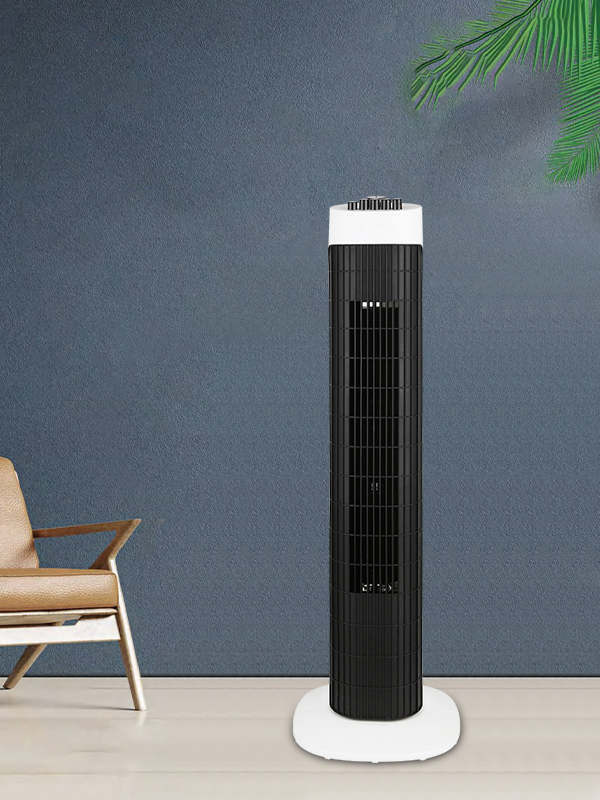TF803T 45 W három sebességű LED kijelzős toronyventilátor, levehető talppal